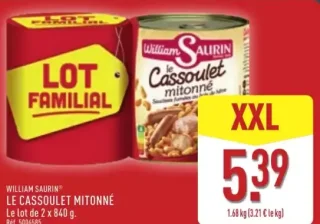 William Saurin Le Cassoulet Mitonné