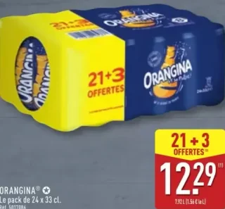 Orangina (Le pack de 24 x 33 cl.)
