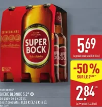 Superbock Bière Blonde 5,2°