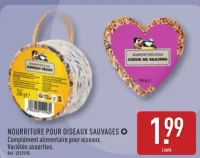 Nourriture pour oiseaux sauvages (Variétés assorties)