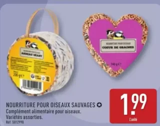 Nourriture pour oiseaux sauvages (Variétés assorties)