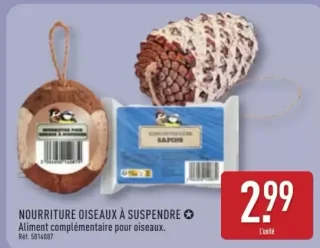 Nourriture oiseaux à suspendre