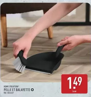 Home Creation Pelle et balayette
