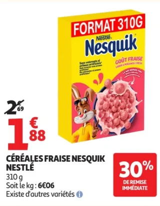 Céréales Fraise Nesquik Nestlé