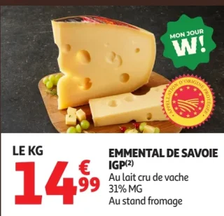 Emmental de Savoie IGP