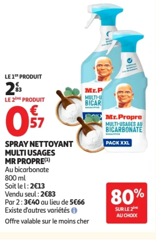 Spray nettoyant multi usages Mr Propre