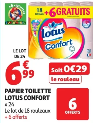 Papier toilette Lotus Confort