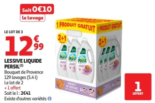 Lessive Liquide Persil Bouquet de Provence