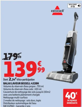 Balai laveur Bissell 4328N
