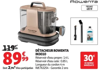 Détacheur Rowenta IN3010