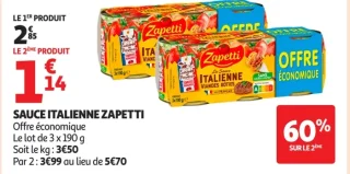 Sauce italienne Zapetti