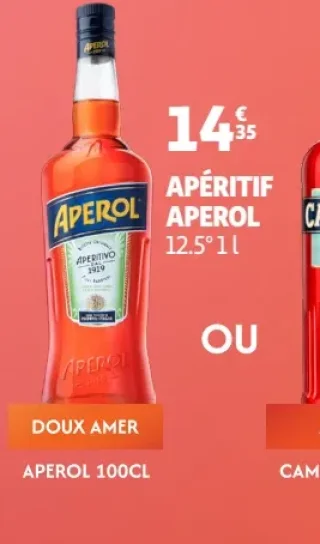 Apéritif Aperol 12.5°
