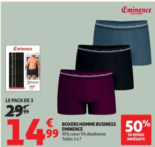 Boxers homme business Eminence