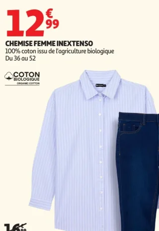 CHEMISE FEMME INEXTENSO