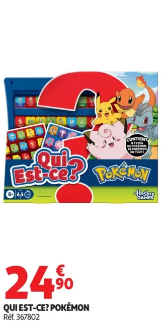Jeu de société Qui Est-ce? Pokémon