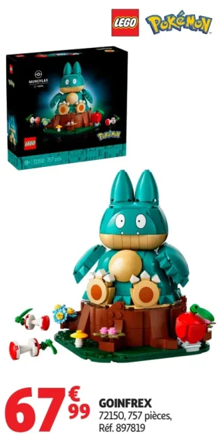 LEGO Pokémon Goinfrex 72150