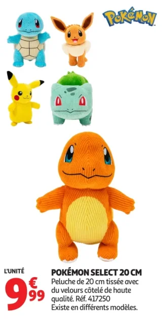 Peluche Pokémon Select 20 cm