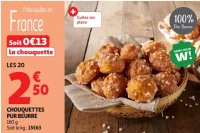 Chouquettes pur beurre