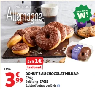 Donut's au chocolat Milka®