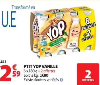 P'tit Yop Vanille