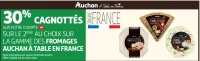 La gamme des fromages Auchan À Table en France