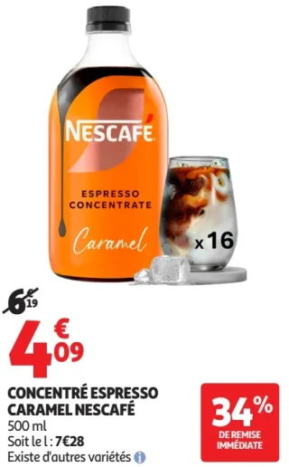 Concentré Espresso Caramel Nescafé