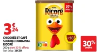 Chicorée et café soluble l'original Ricoré