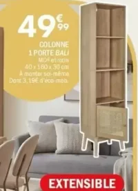 Colonne 1 porte Bali