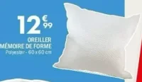 Oreiller Mémoire de forme