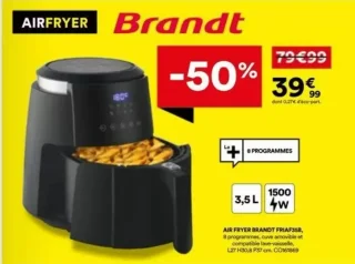 AIR FRYER BRANDT FRIAF35B