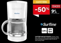 Cafetière Surfline CM125WS
