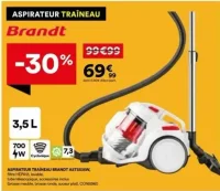Aspirateur Traîneau Brandt ASTSS35W