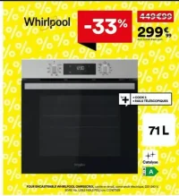 FOUR ENCASTRABLE WHIRLPOOL OMR55CR1X