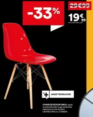 Chaise de séjour Onca