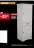 Promo Armoire 2 portes 1 tiroir CAMILLE