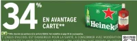 Bière Heineken / Whisky Ballantine's