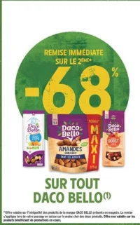 Gamme de fruits secs Daco Bello