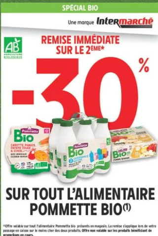 Alimentation bébé Pommette Bio