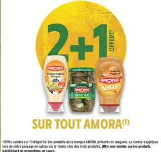 Sauces et condiments Amora