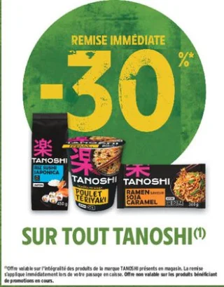 Produits japonais Tanoshi