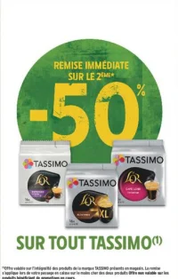 Café en capsules Tassimo