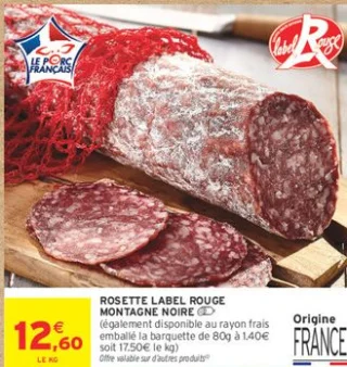 Rosette Label Rouge Montagne Noire