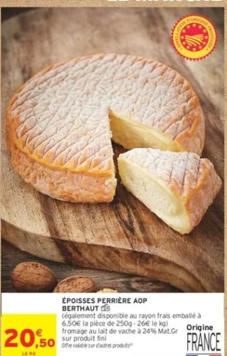 Époisses Perrière AOP Berthaut