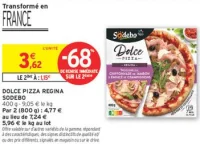 Dolce Pizza Regina Sodebo