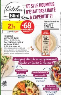 Houmous L'Atelier Blini