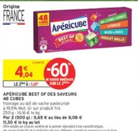 Apéricube Best Of Des Saveurs