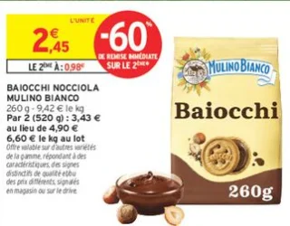 BAIOCCHI NOCCIOLA MULINO BIANCO