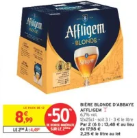 Bière Blonde d'Abbaye Affligem