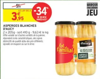 Asperges blanches d'Aucy