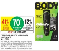 Tondeuse Corps Labs Body + Intimate Gillette